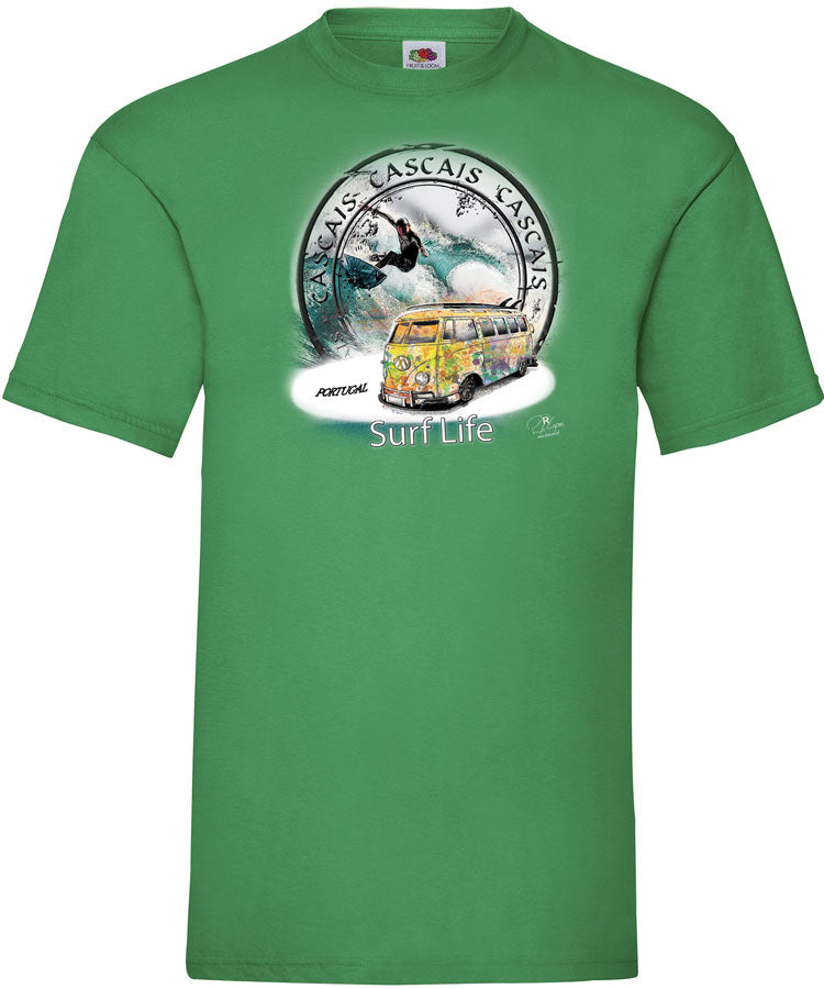 T-shirt Surf Life Cascais