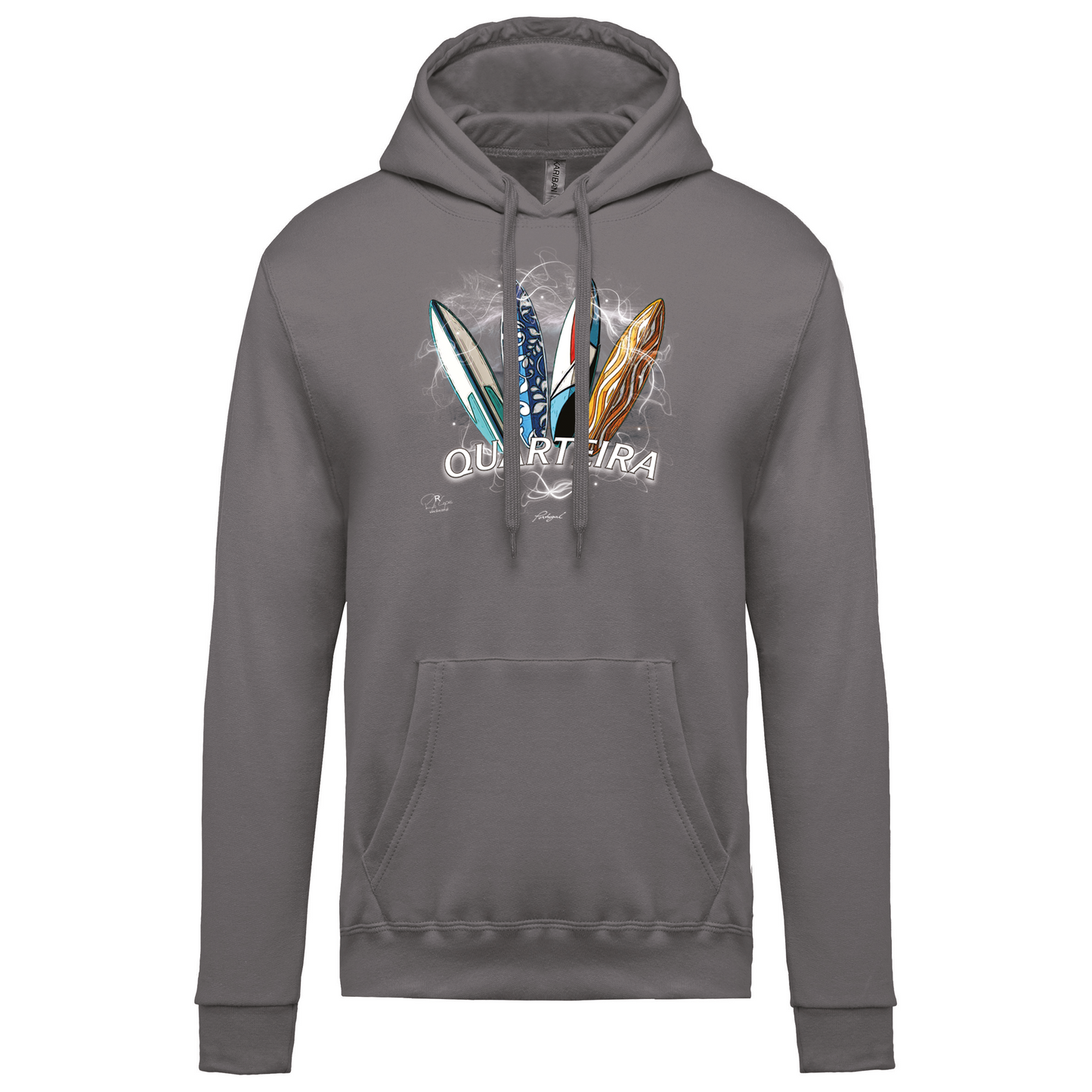 Sweatshirt Kariban com Capuz Surfboards Quarteira