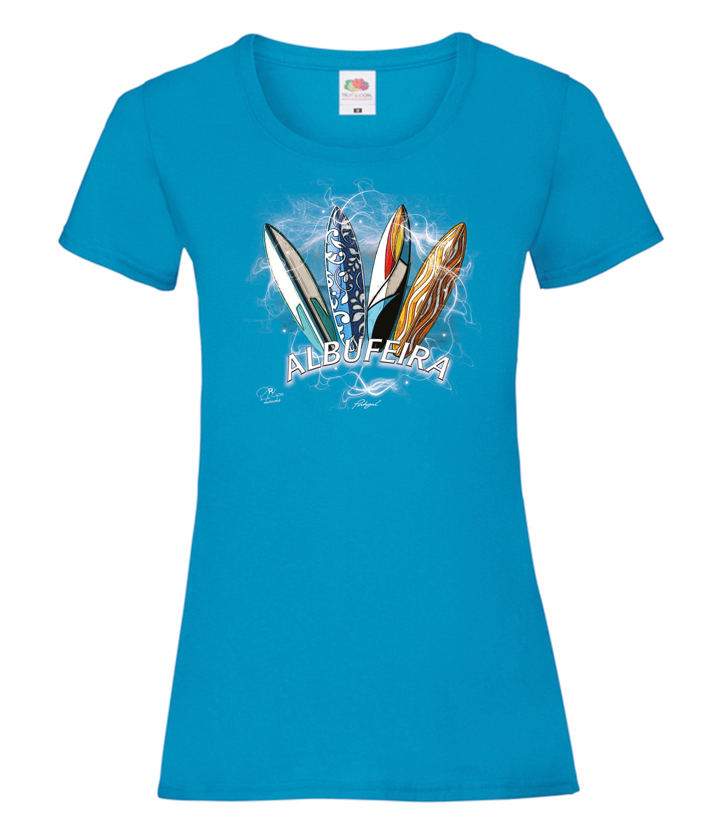 T-shirt Senhora Surfboards Albufeira