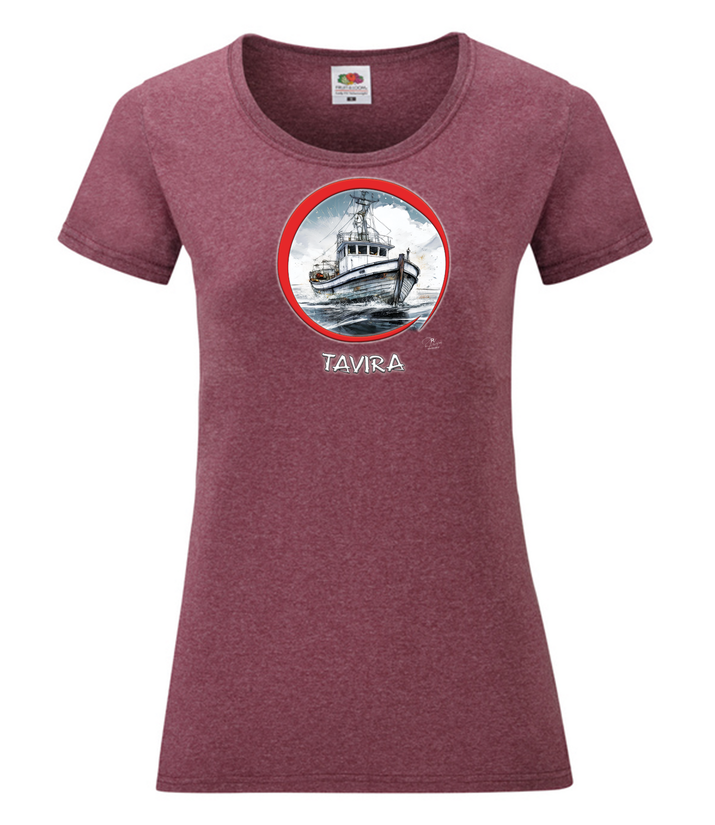 T-shirt Senhora Traineira Tavira