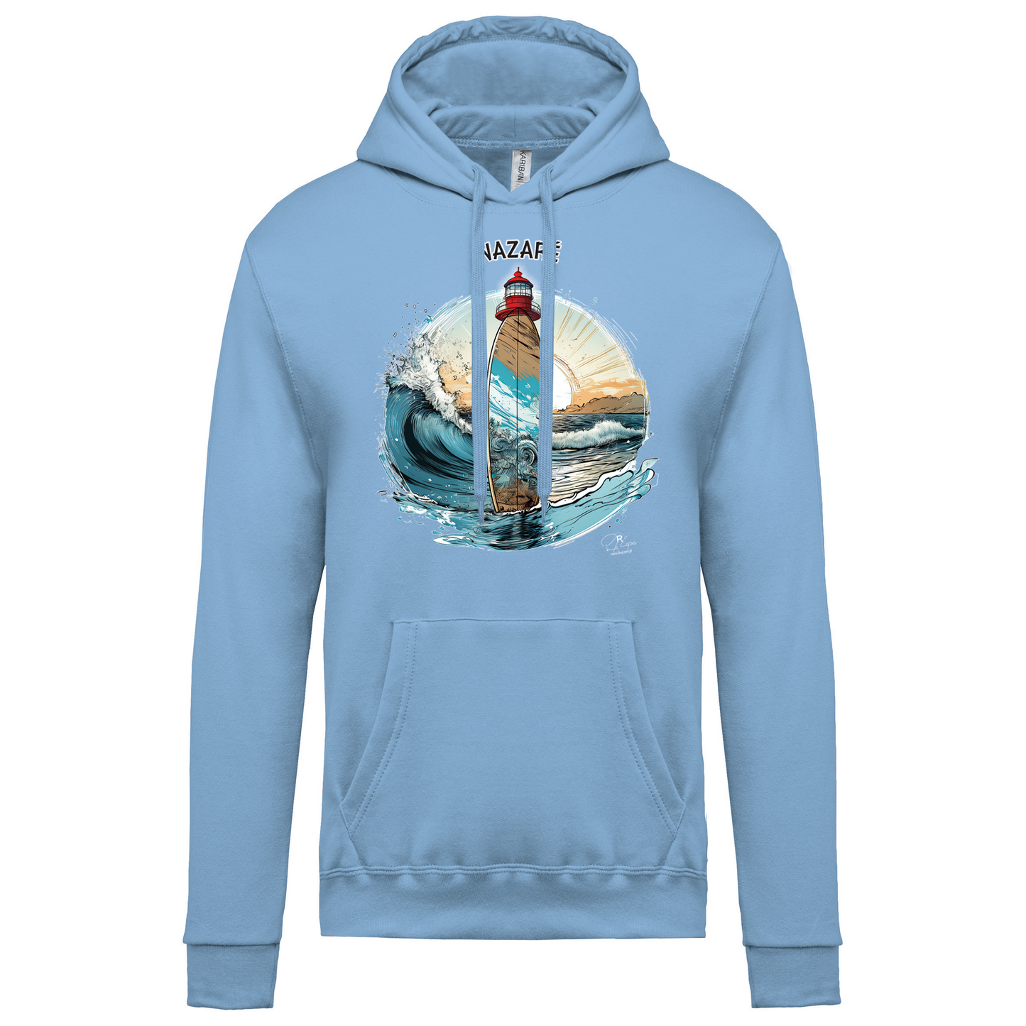 Sweatshirt Kariban com Capuz Sol Nazaré