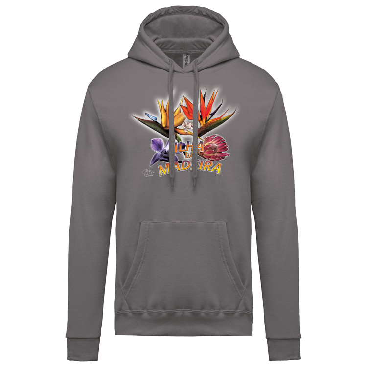 Sweatshirt Kariban com Capuz Estrelícias