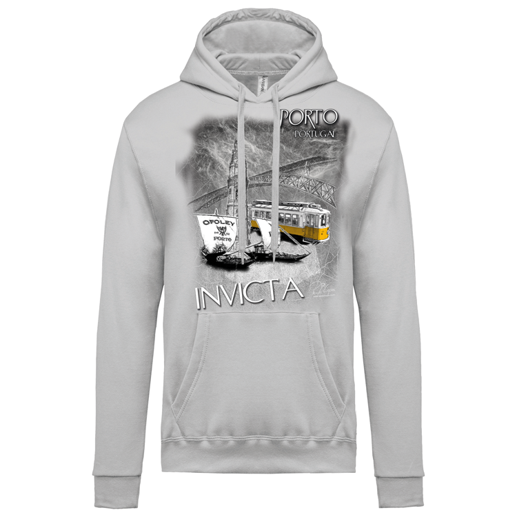 Sweatshirt Kariban com Capuz Invicta