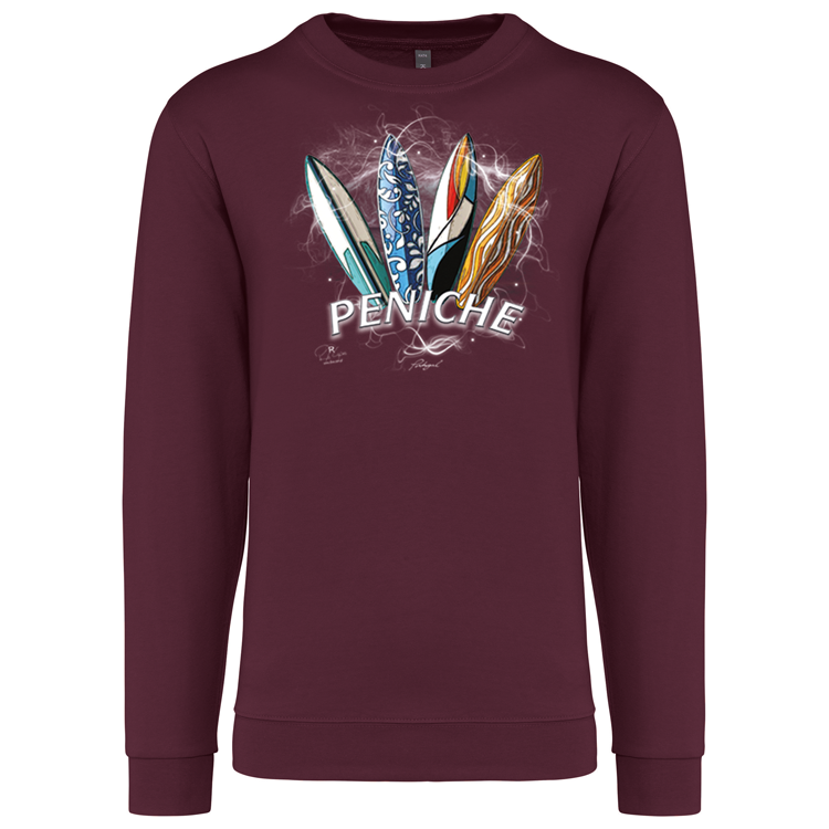 Sweatshirt Kariban sem Capuz Surfboards Peniche