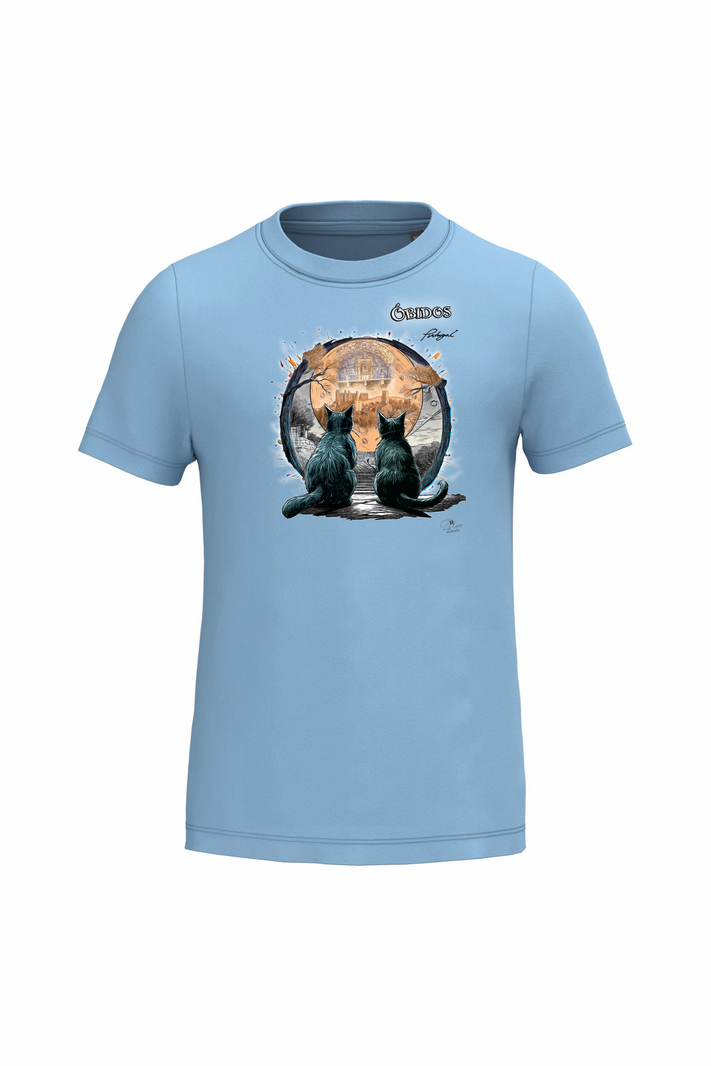 T-shirt de Criança Kariban Luar Óbidos