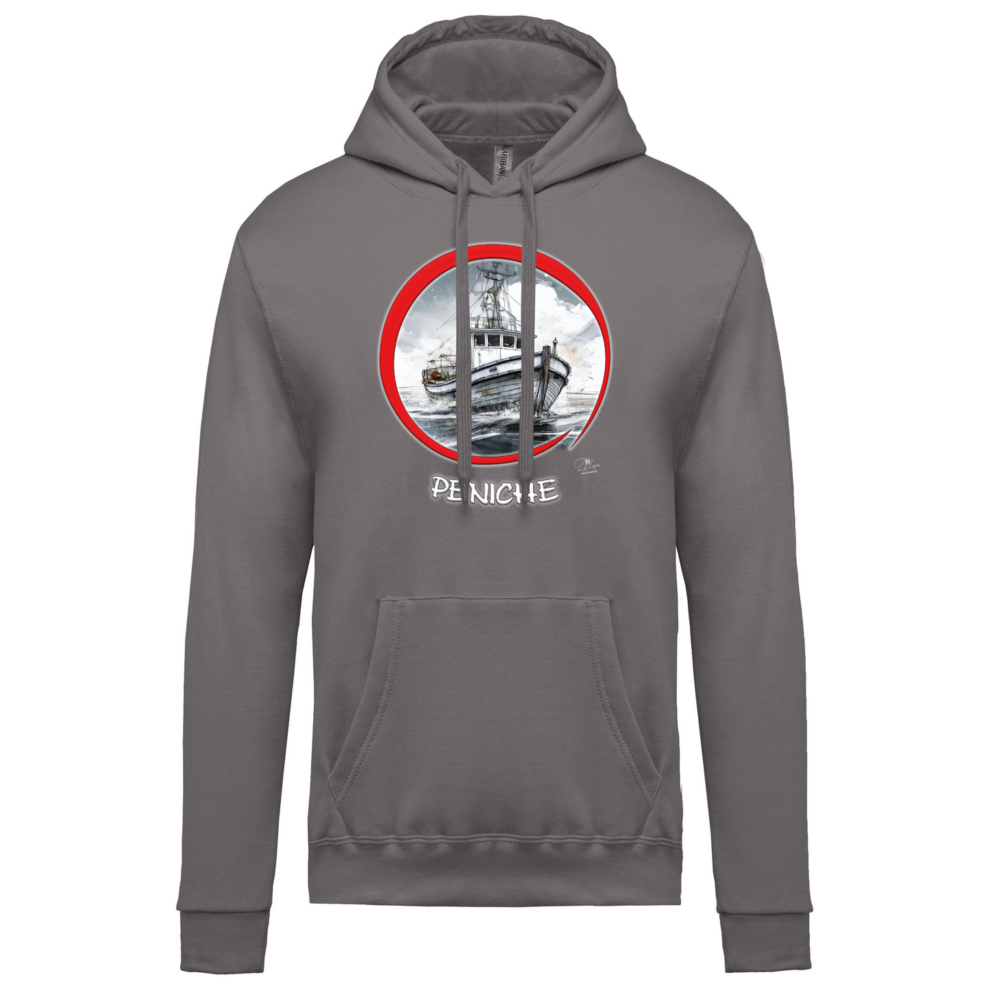 Sweatshirt Kariban com Capuz Traineira Peniche