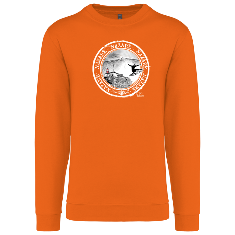 Sweatshirt Kariban sem Capuz Selo Nazaré