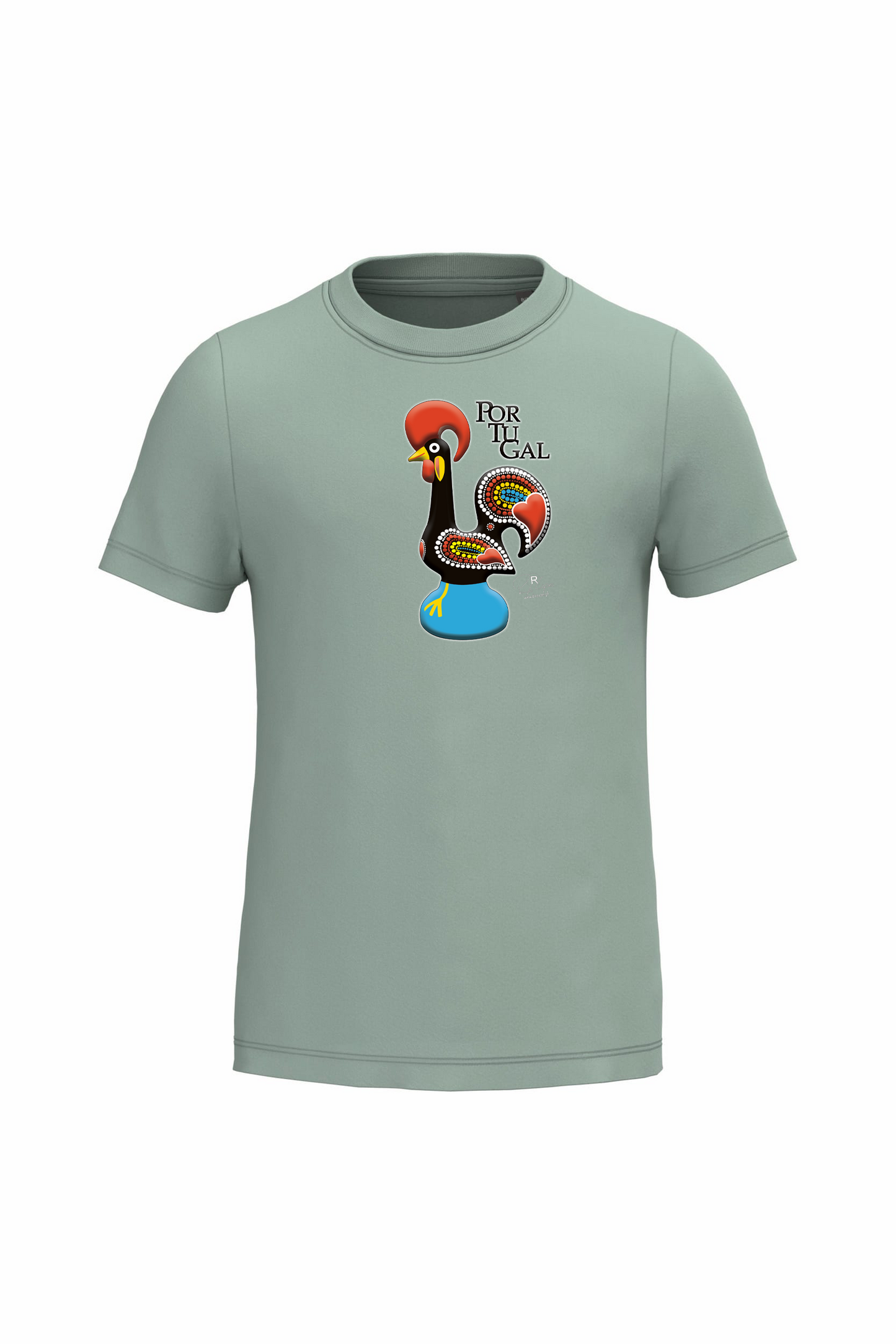 T-shirt de Criança Kariban Galo de Barcelos
