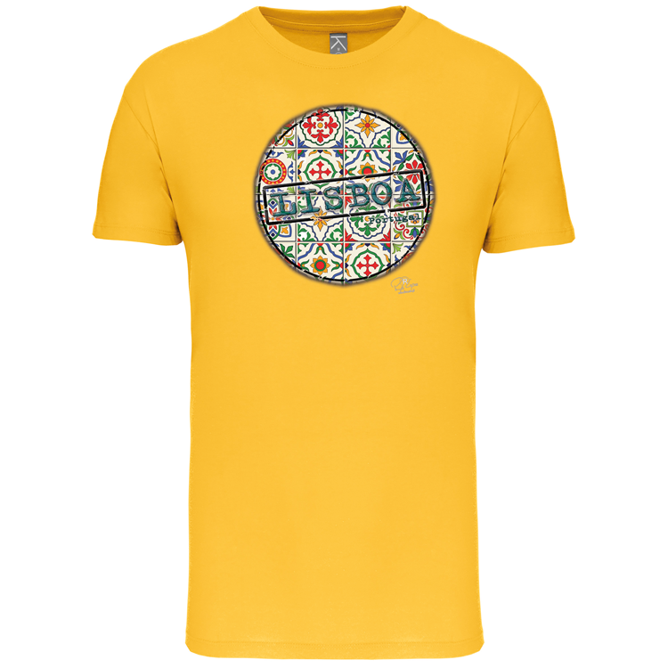 T-Shirt Algodão Biológico Pin Lisboa