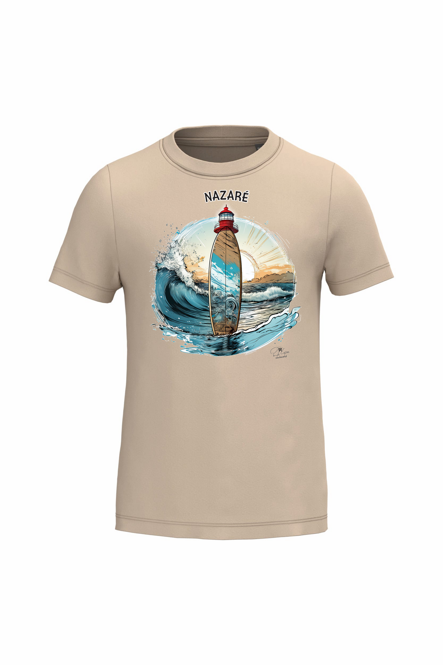 T-shirt de Criança Kariban Sol Nazaré