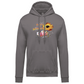 Sweatshirt Kariban com Capuz Madeira Flowers