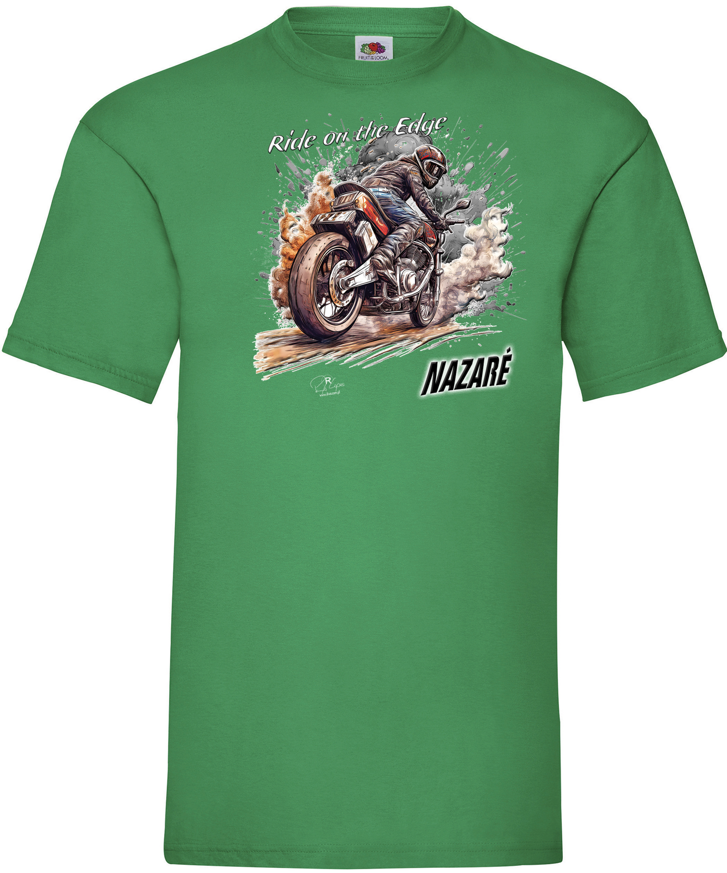 T-shirt Ride on the Edge Nazaré