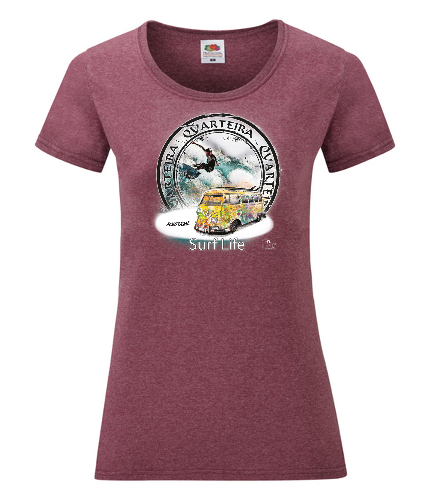T-shirt Senhora Surf Life Quarteira