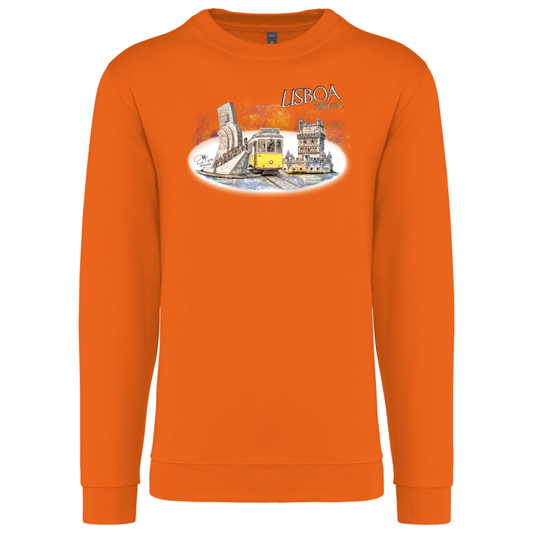 Sweatshirt Kariban sem Capuz Monumentos Belém