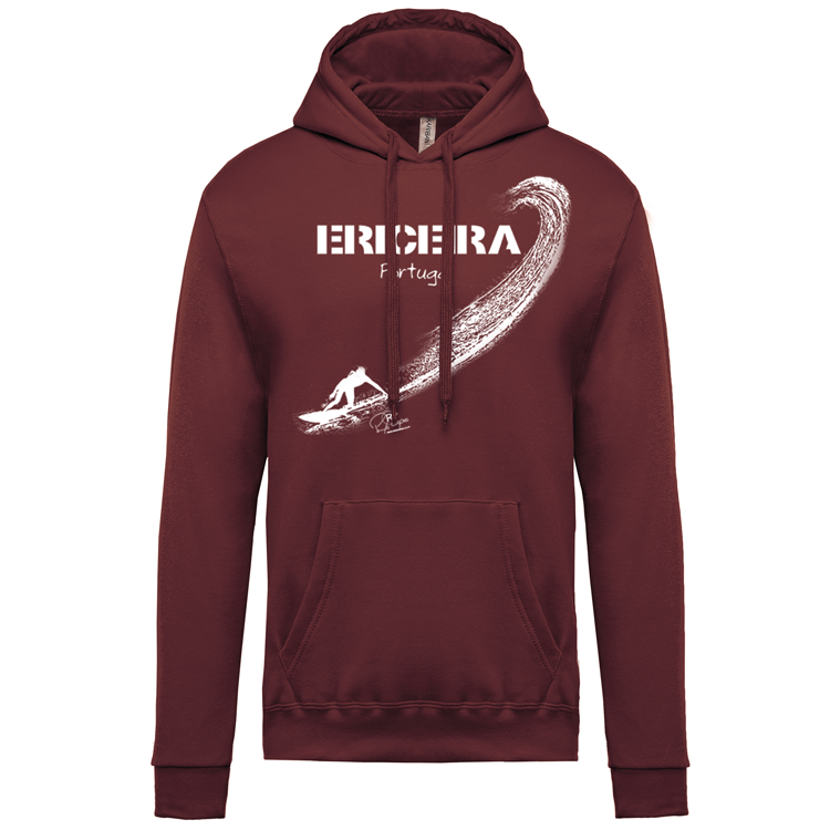 Sweatshirt Kariban com Capuz Surf Ericeira
