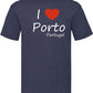T-shirt I Love Porto