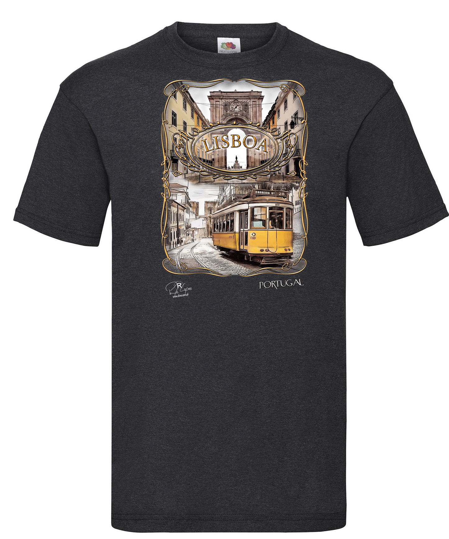T-shirt Gold