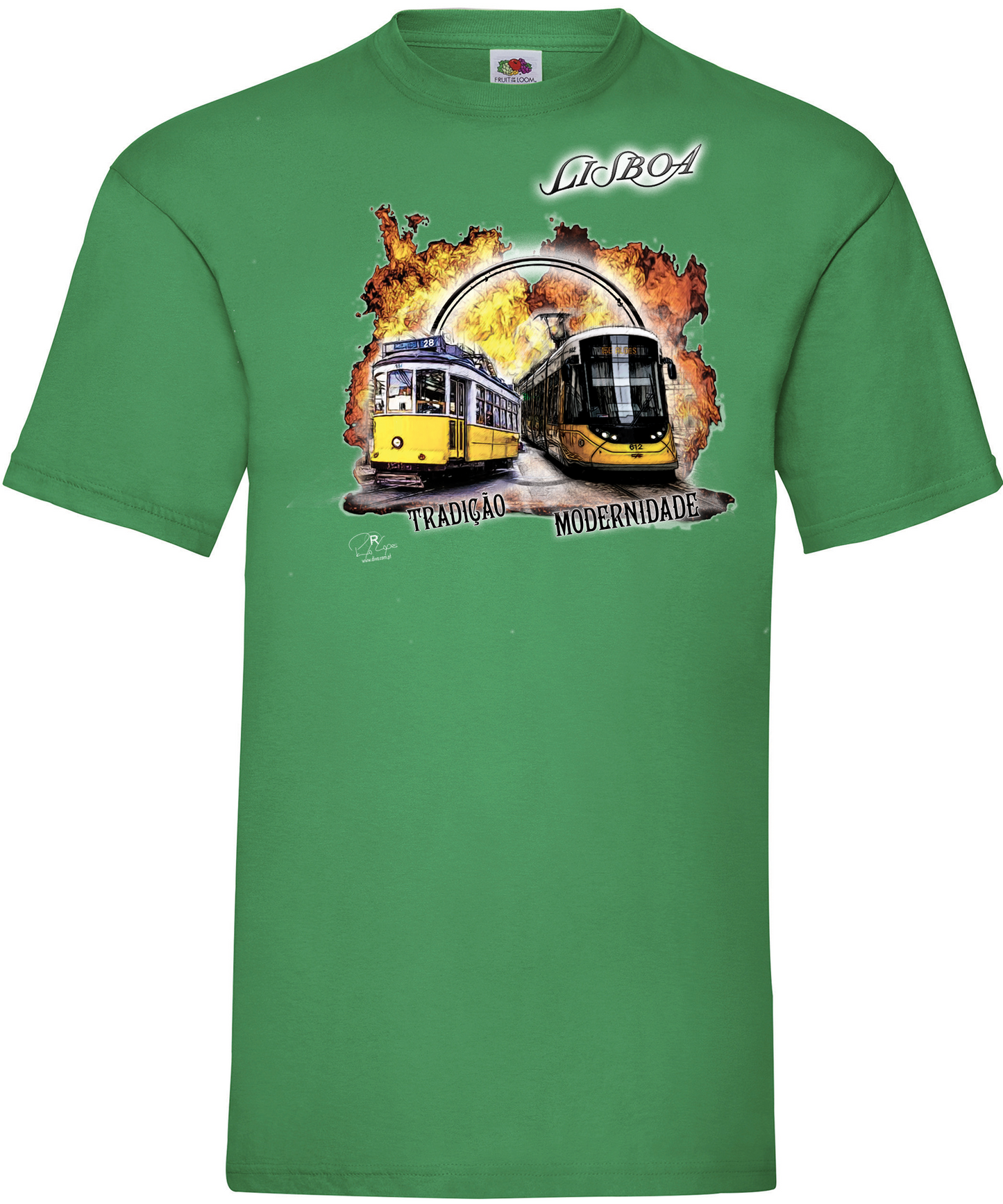 T-shirt Tradição e Modernidade