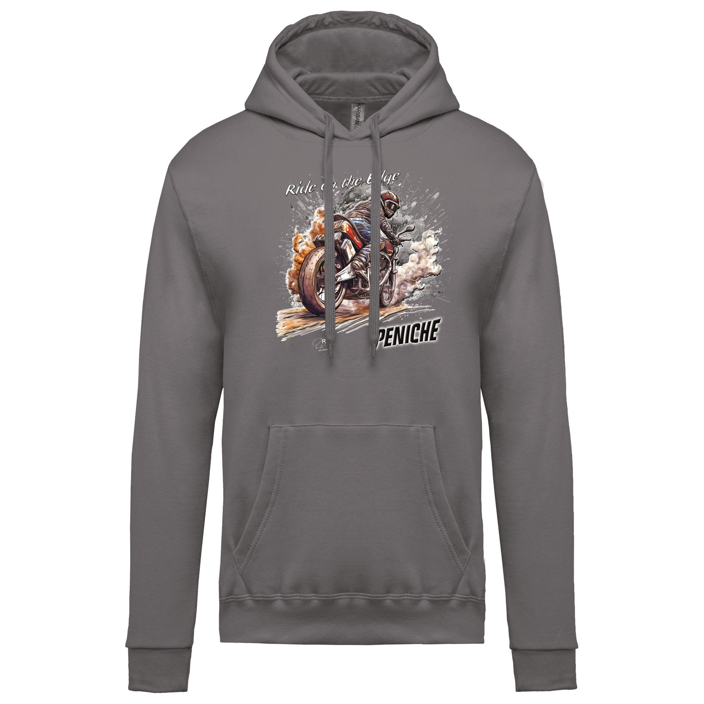 Sweatshirt Kariban com Capuz Ride on the Edge Peniche