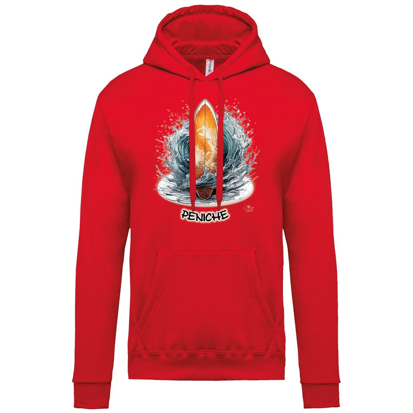 Sweatshirt Kariban com Capuz Prancha Peniche