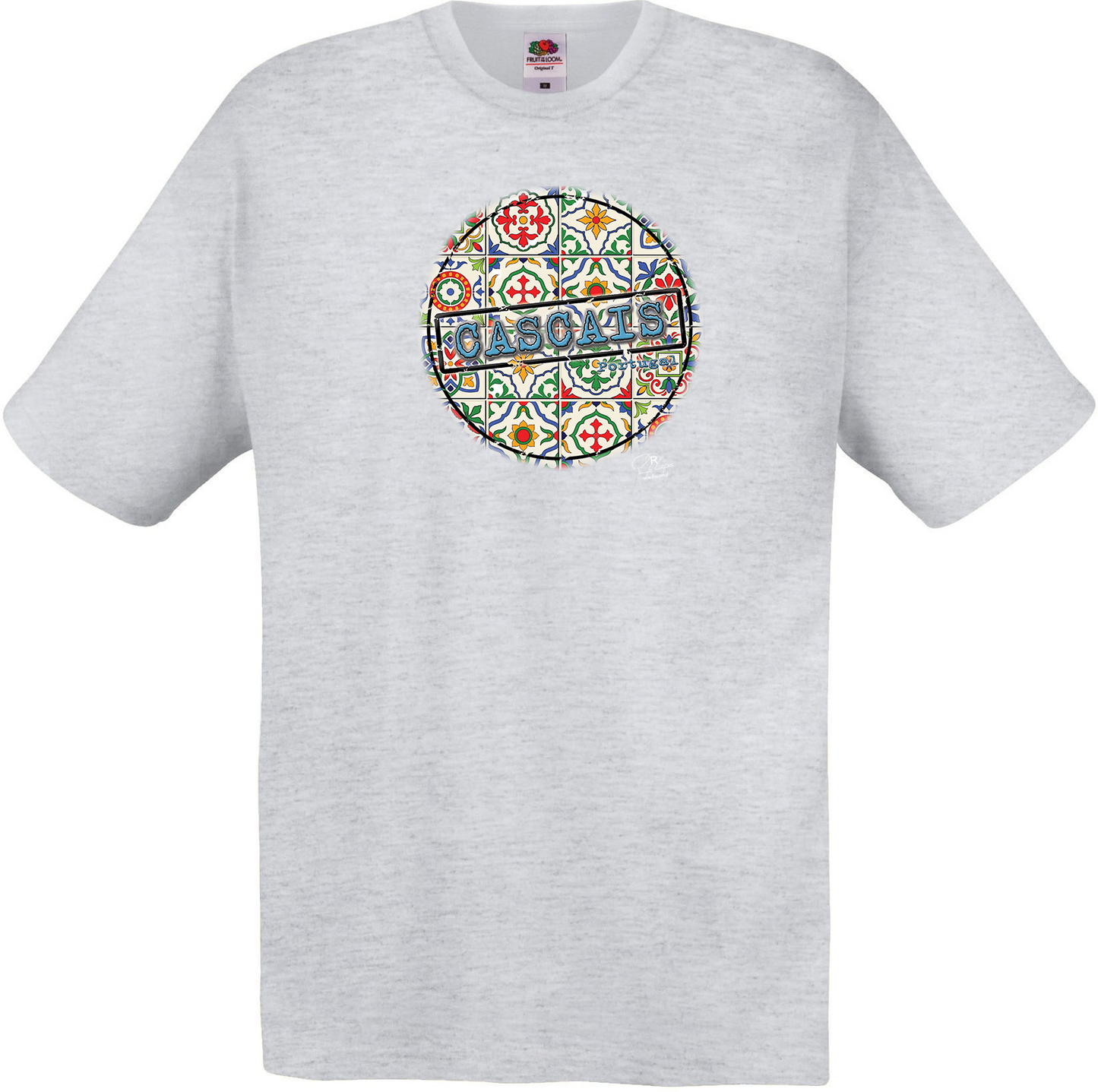 T-shirt Fruit of the Loom, Original 145g, Pin Cascais