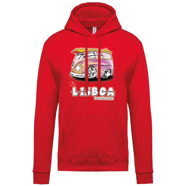 Sweatshirt Kariban com Capuz Gorduxinha Lisboa