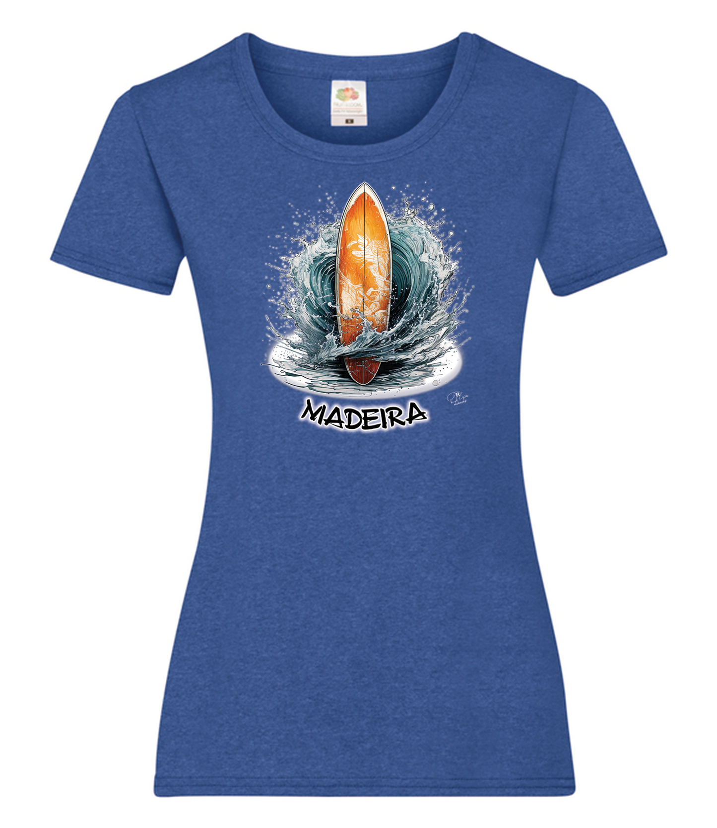 T-shirt Senhora Prancha Madeira