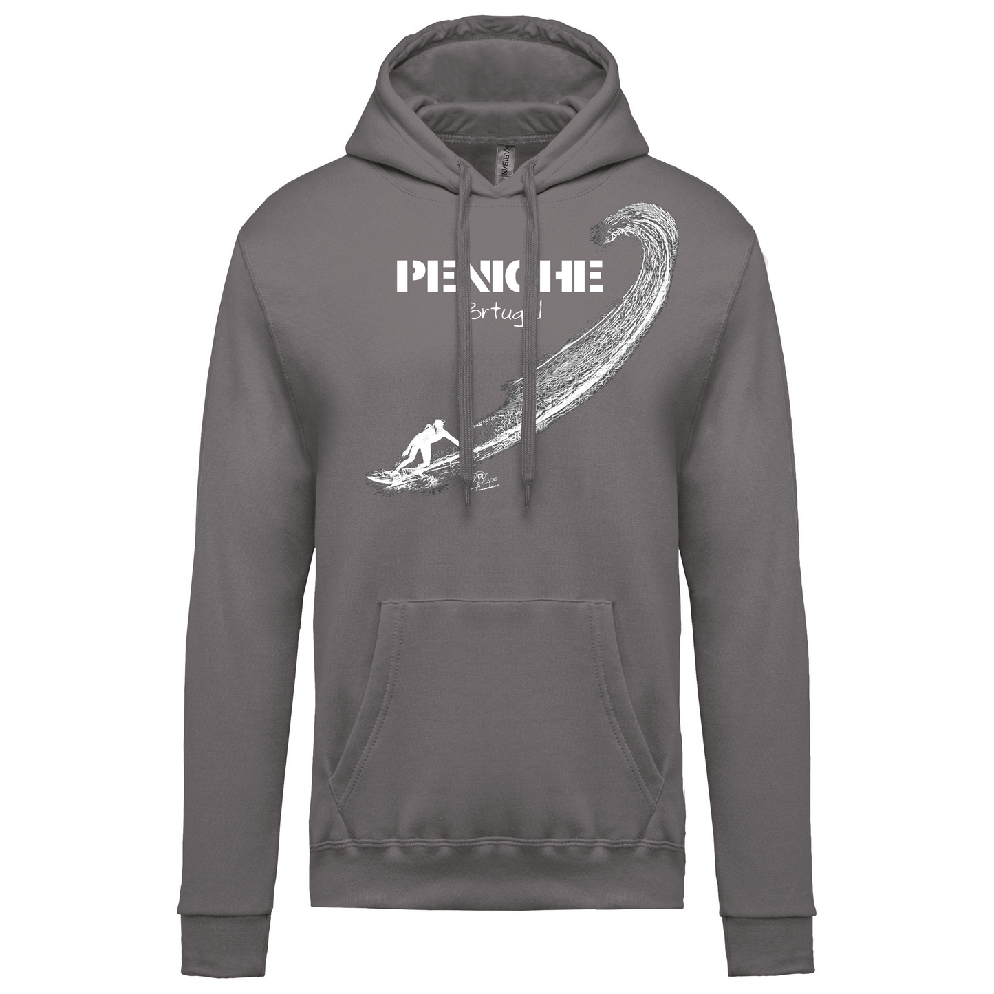 Sweatshirt Kariban com Capuz Surf Peniche