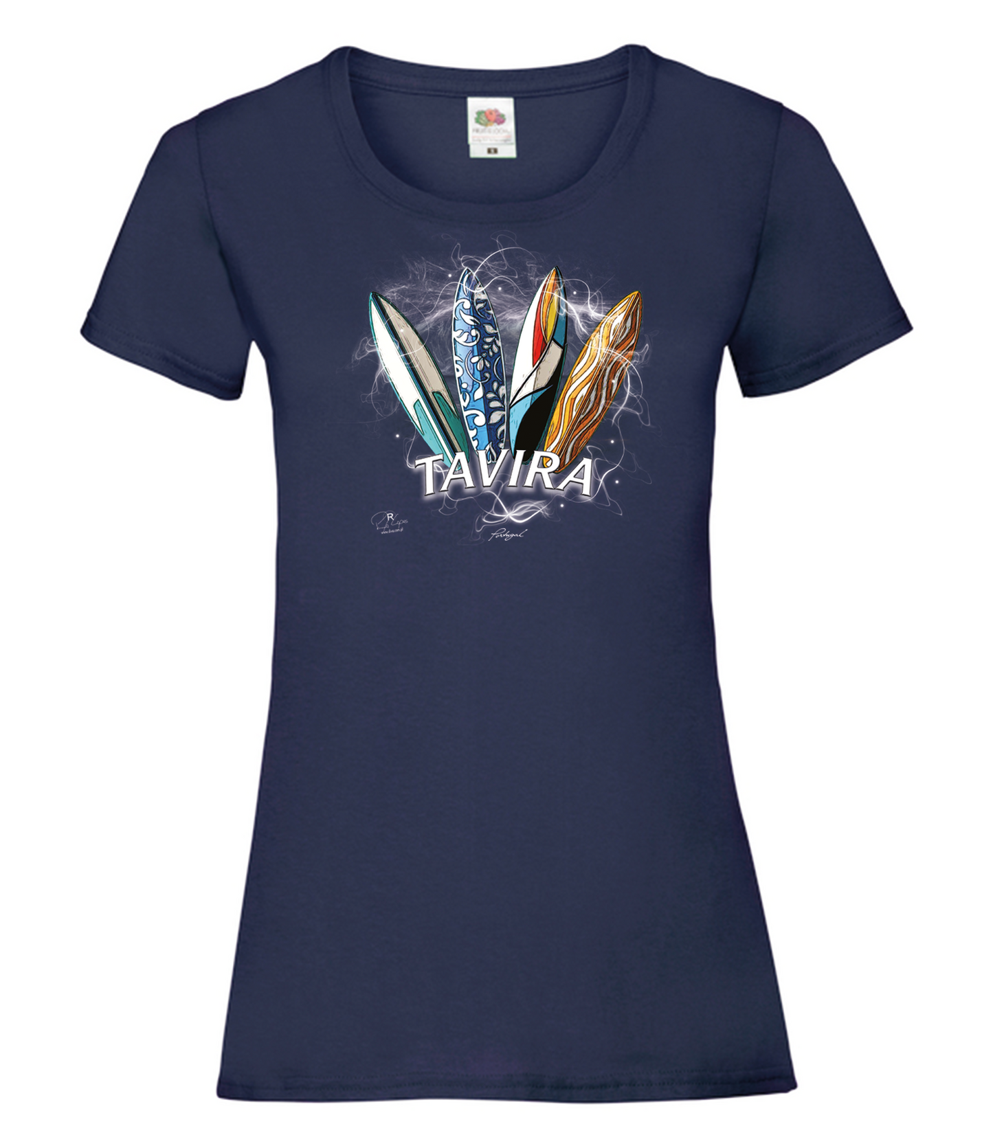 T-shirt Senhora Surfboards Tavira