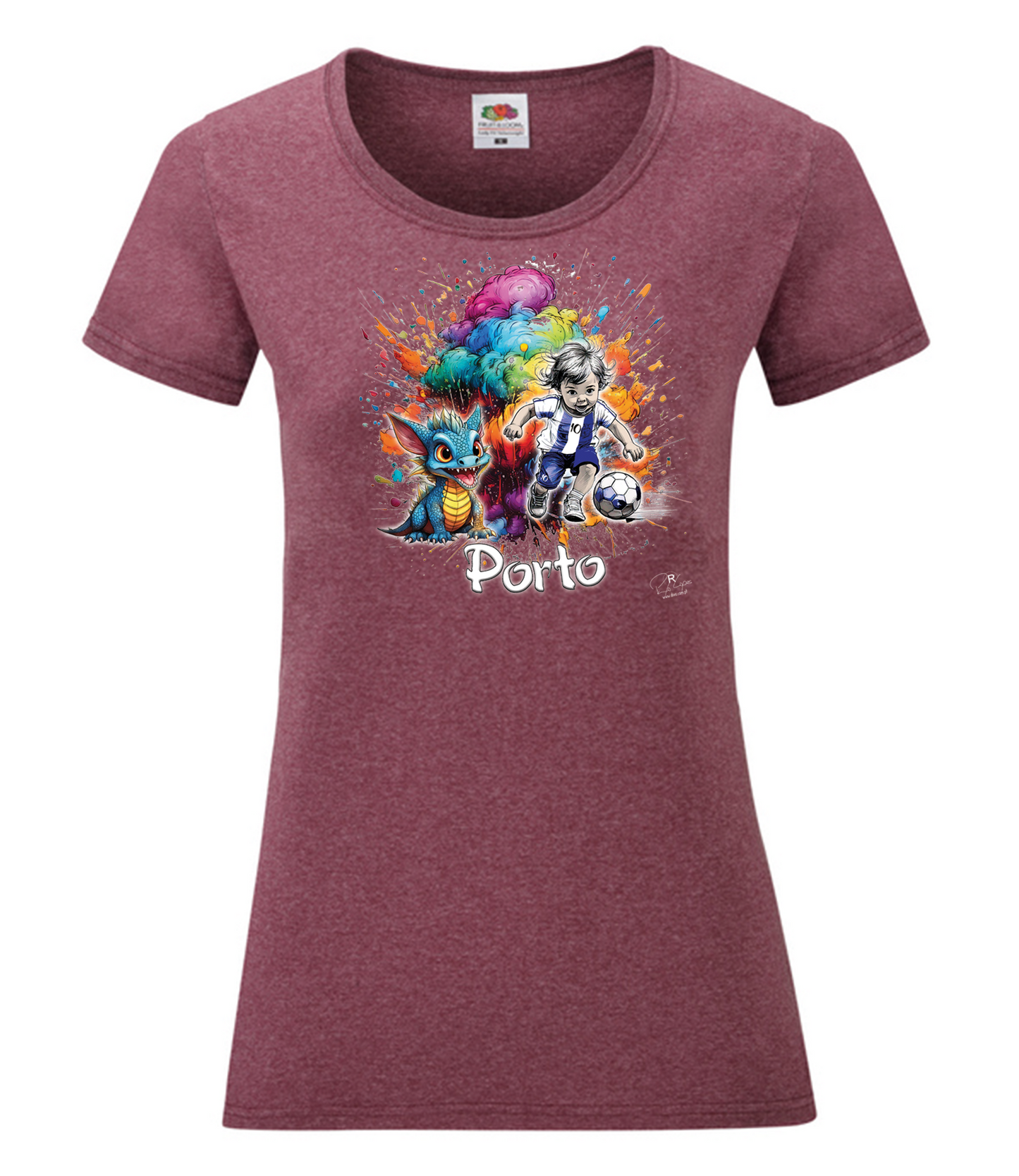 T-shirt Senhora 10 Porto