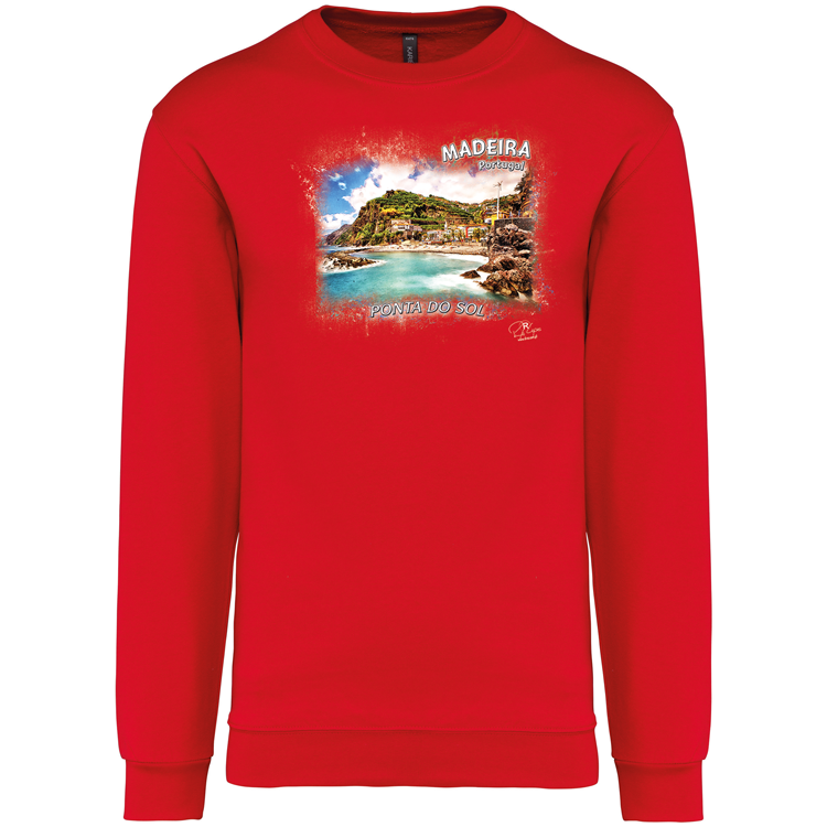 Sweatshirt Kariban sem Capuz Ponta do Sol