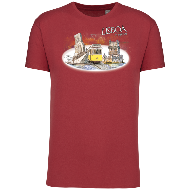 T-Shirt Algodão Biológico Monumentos Belém