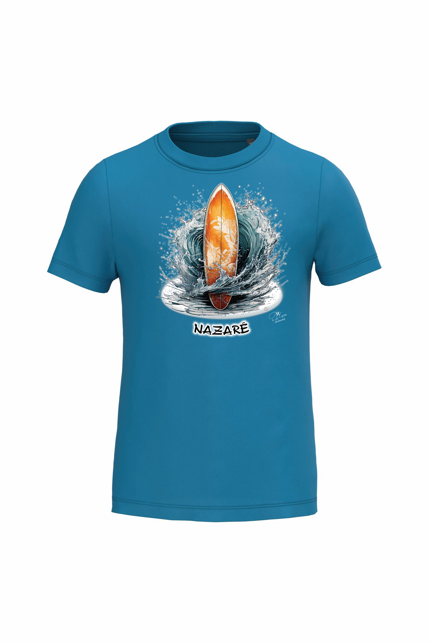 T-shirt de Criança Kariban Prancha Nazaré
