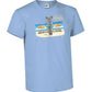 T-shirt Kids Pegadas Monte Gordo