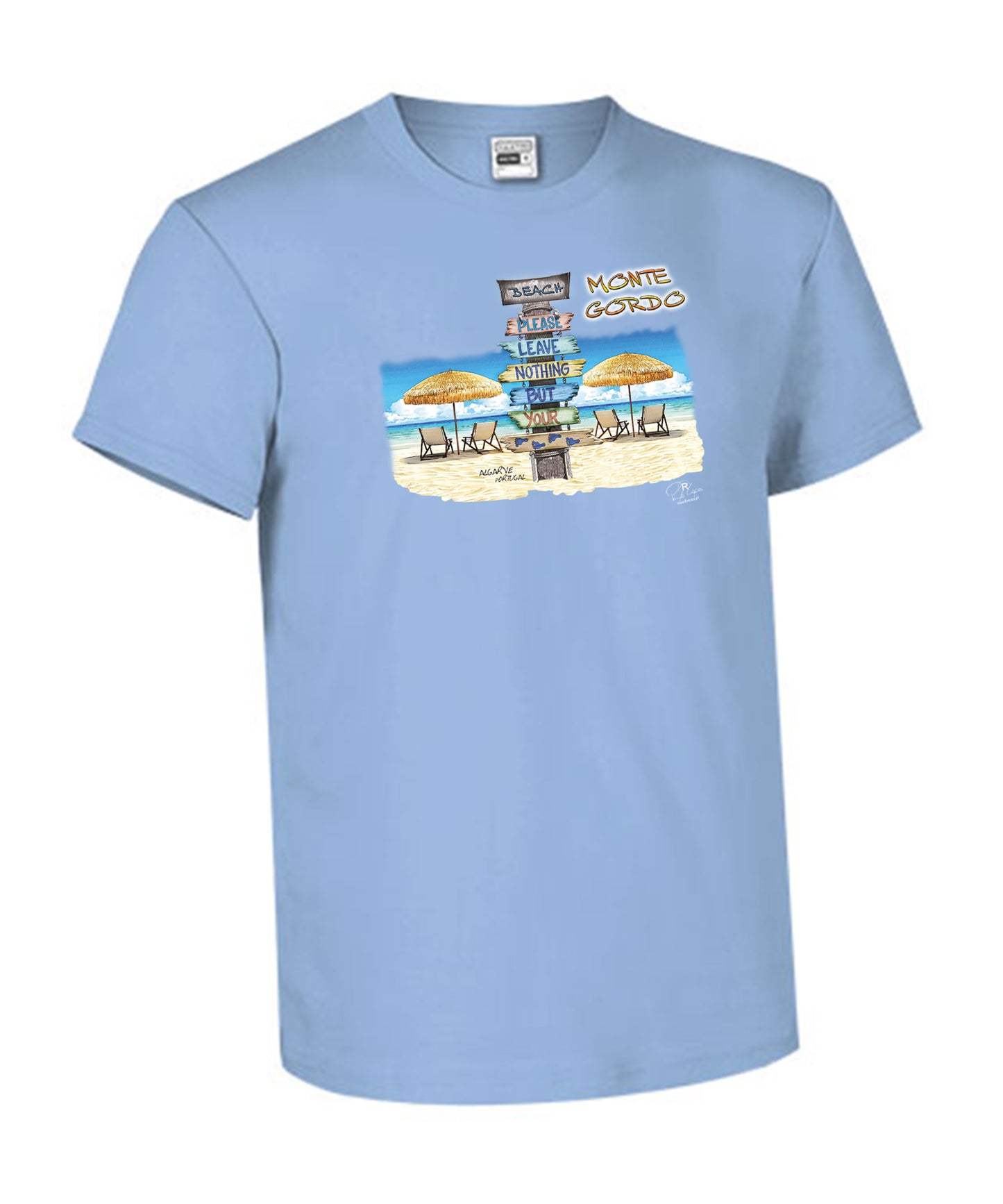 T-shirt Kids Pegadas Monte Gordo