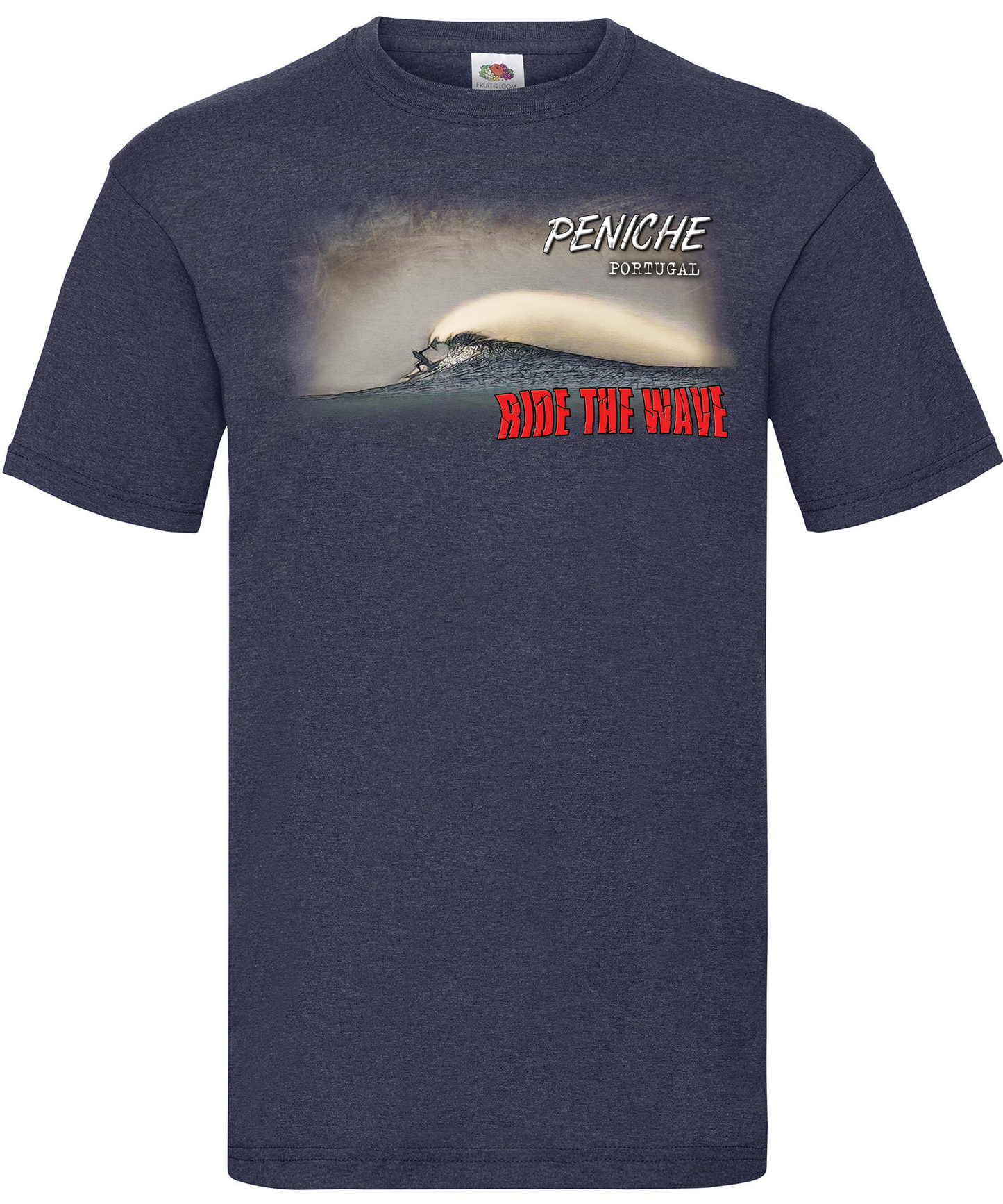 T-shirt Ride the Wave Peniche