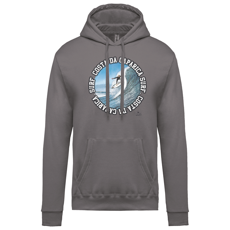 Sweatshirt Kariban com Capuz Monster Waves 2 Costa da Caparica