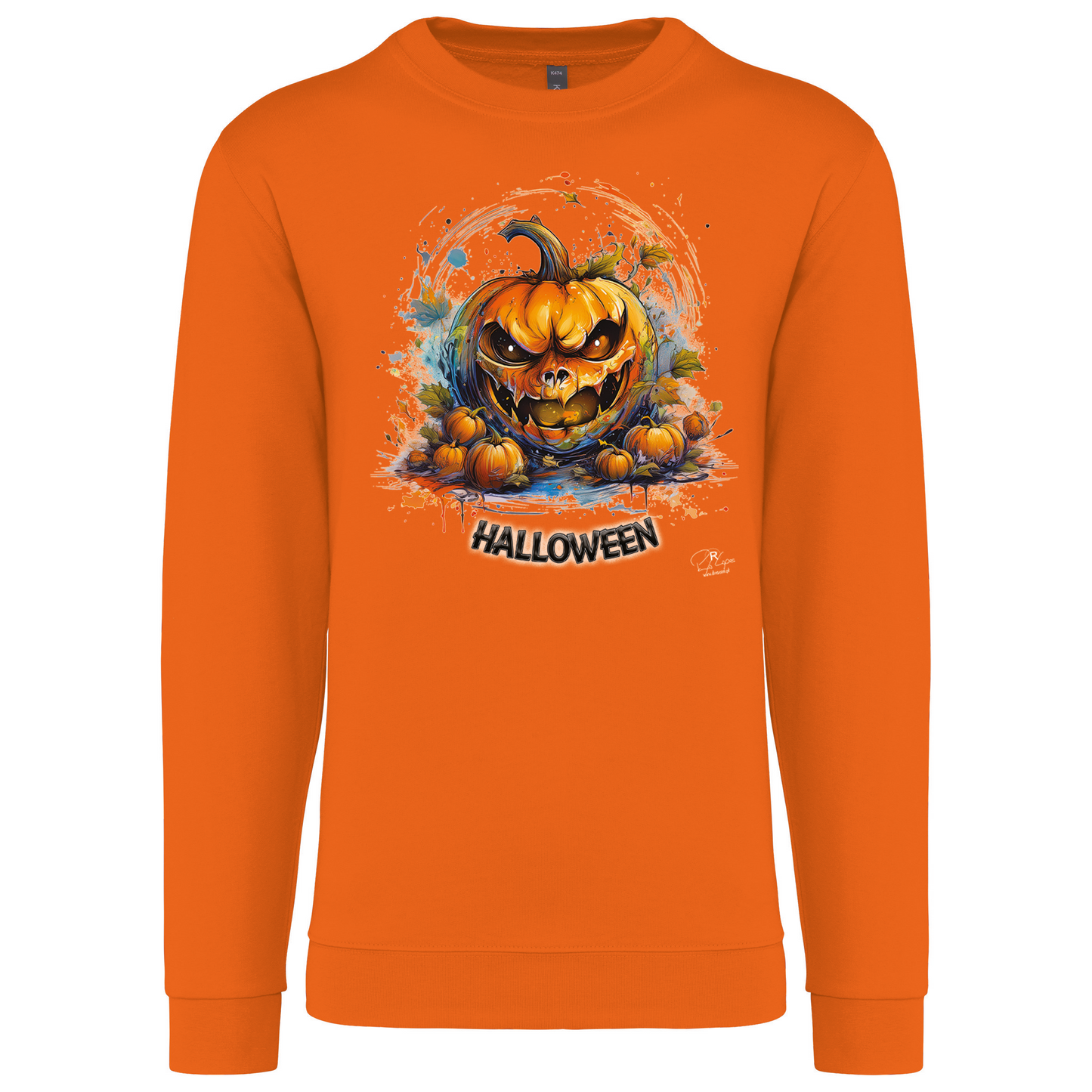 Sweatshirt Kariban sem Capuz Abóbora