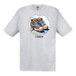 T-shirt Fruit of the Loom, Original 145g, Exclusive Lisboa
