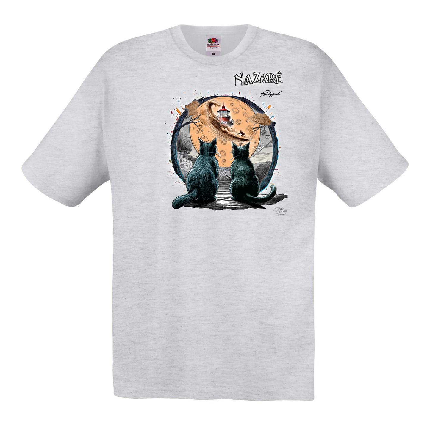 T-shirt Fruit of the Loom, Original 145g, Luar Nazaré