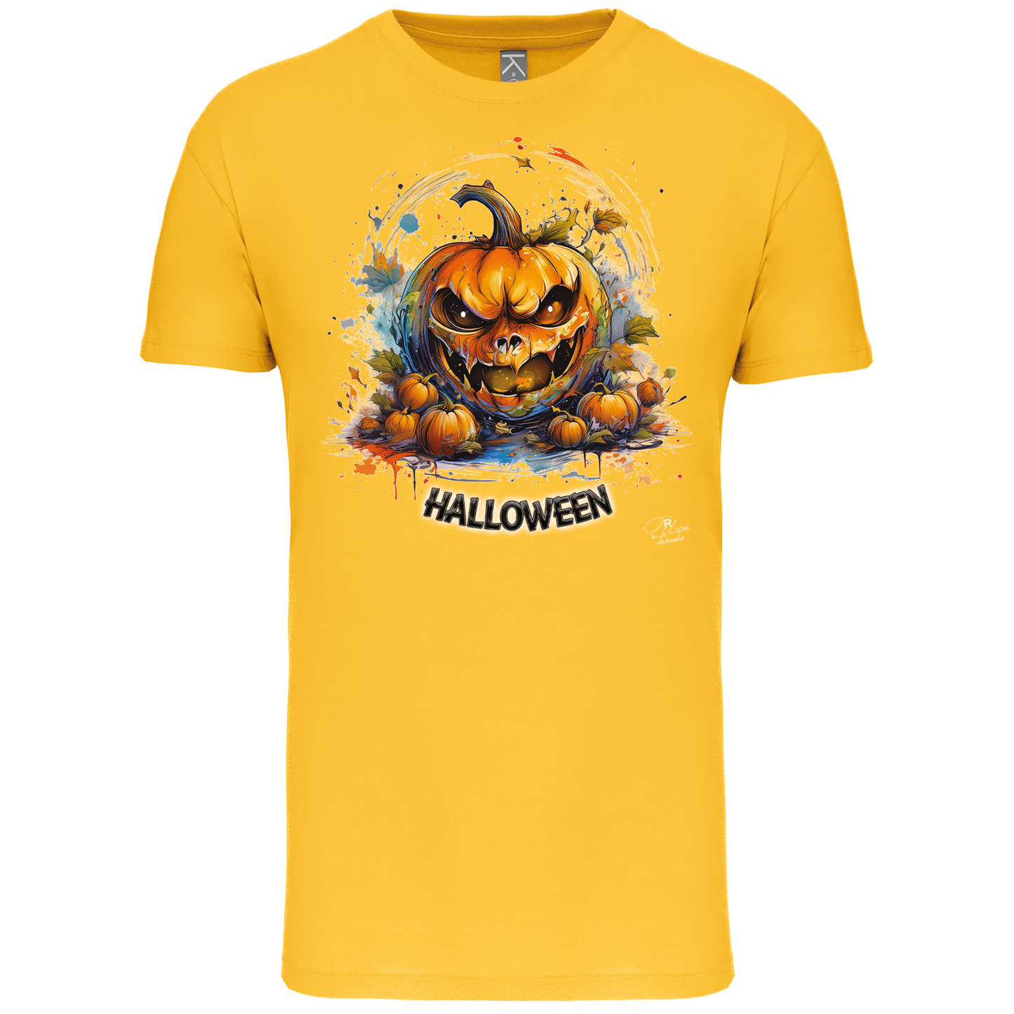 T-Shirt Algodão Biológico Abóbora