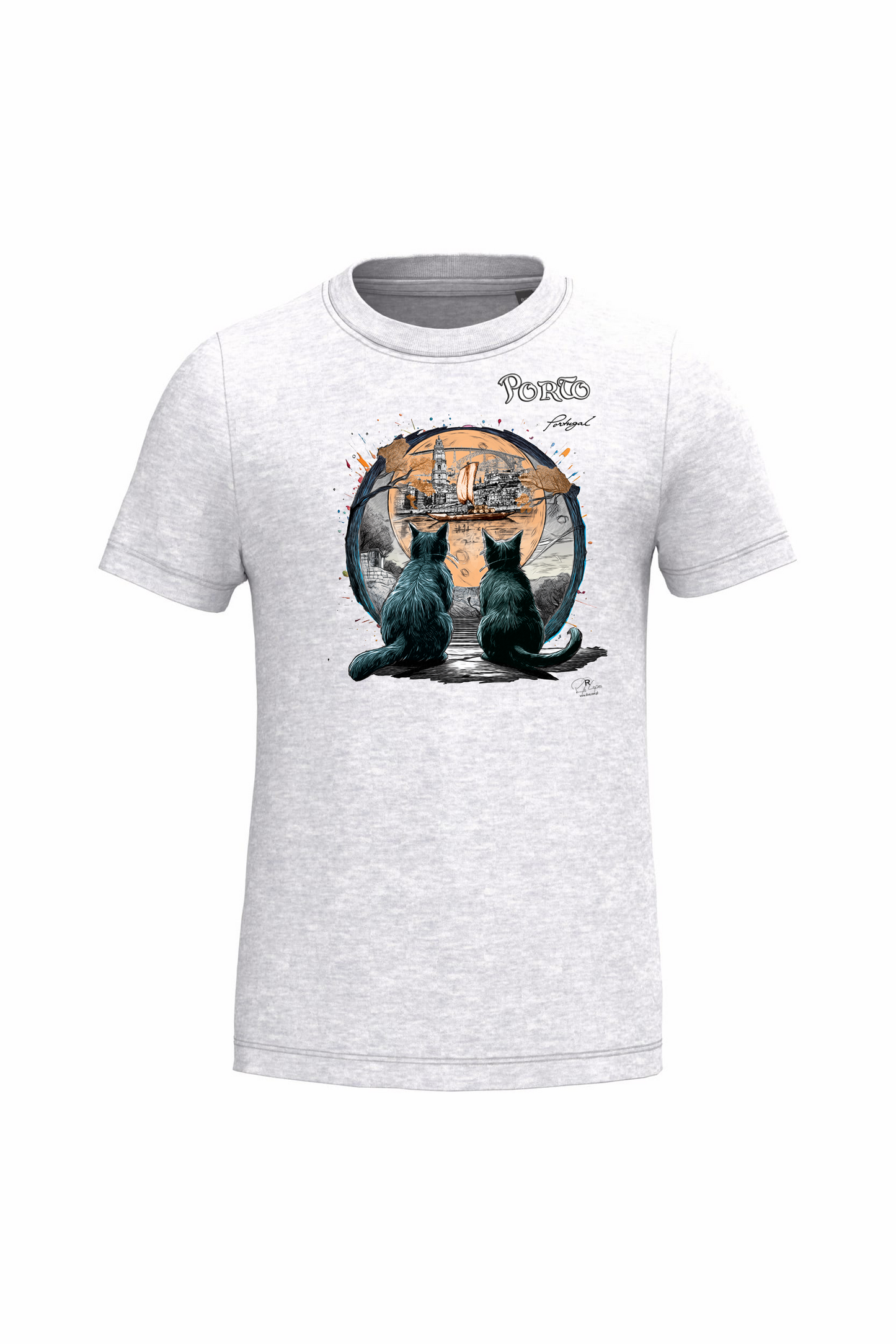 T-shirt de Criança Kariban Luar Porto