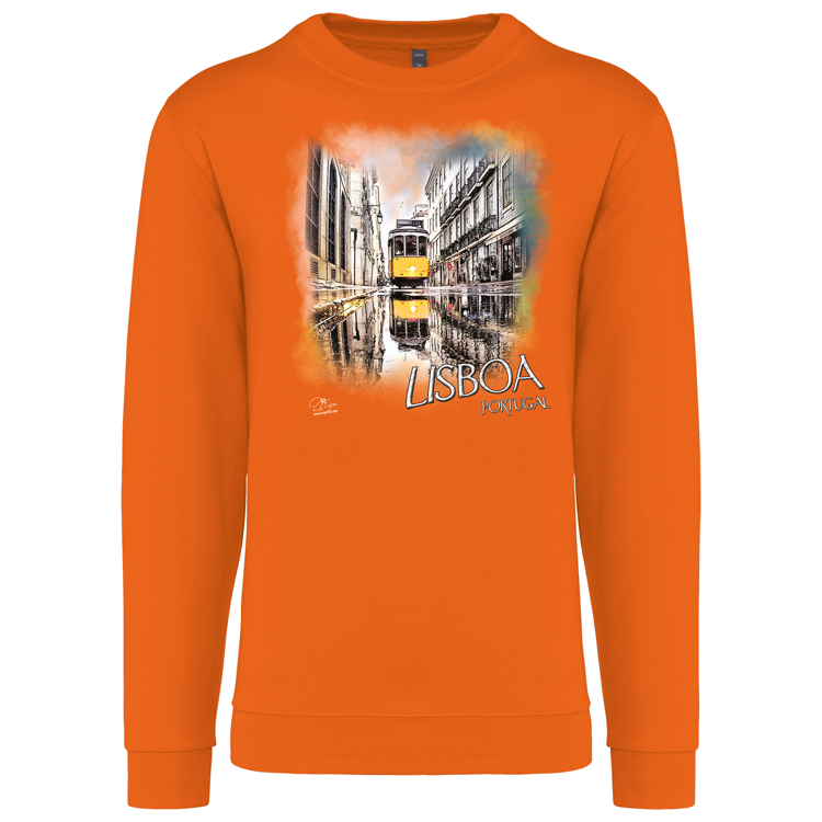 Sweatshirt Kariban sem Capuz Espelho Lisboa