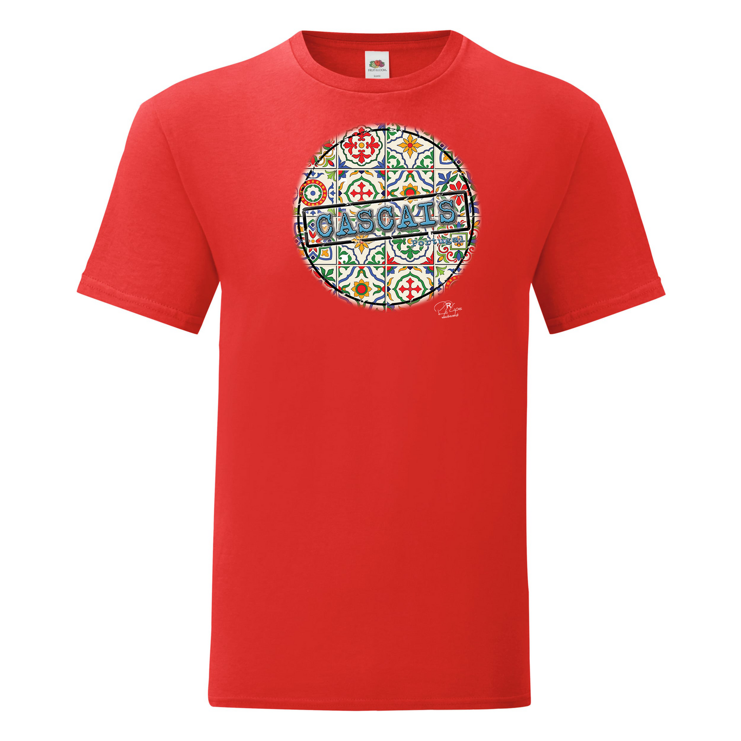 T-shirt Fruit of the Loom, Iconic, 150g, Pin Cascais