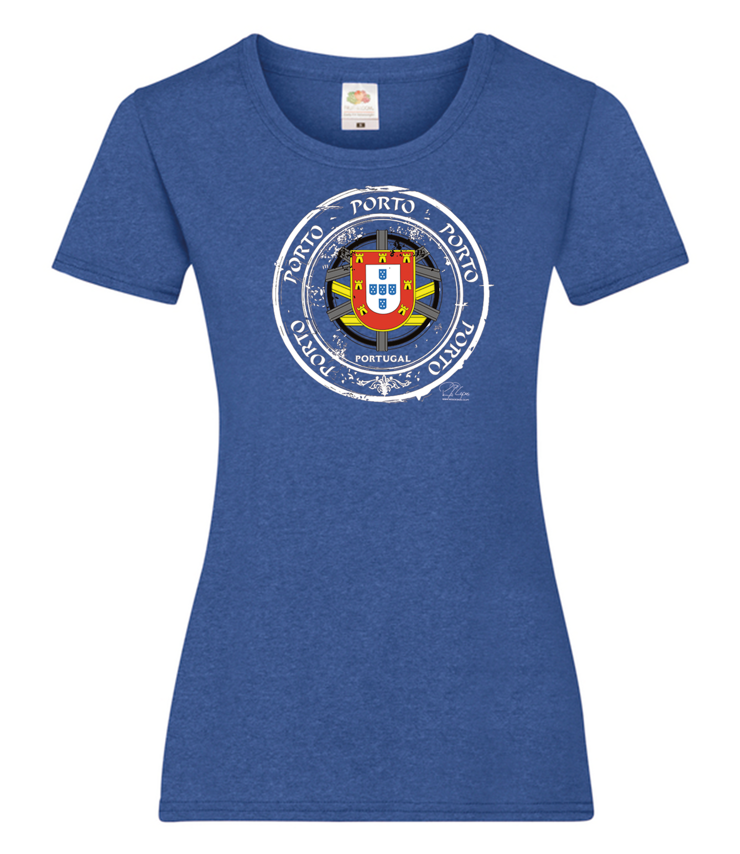 T-shirt Senhora Selo Escudo Porto