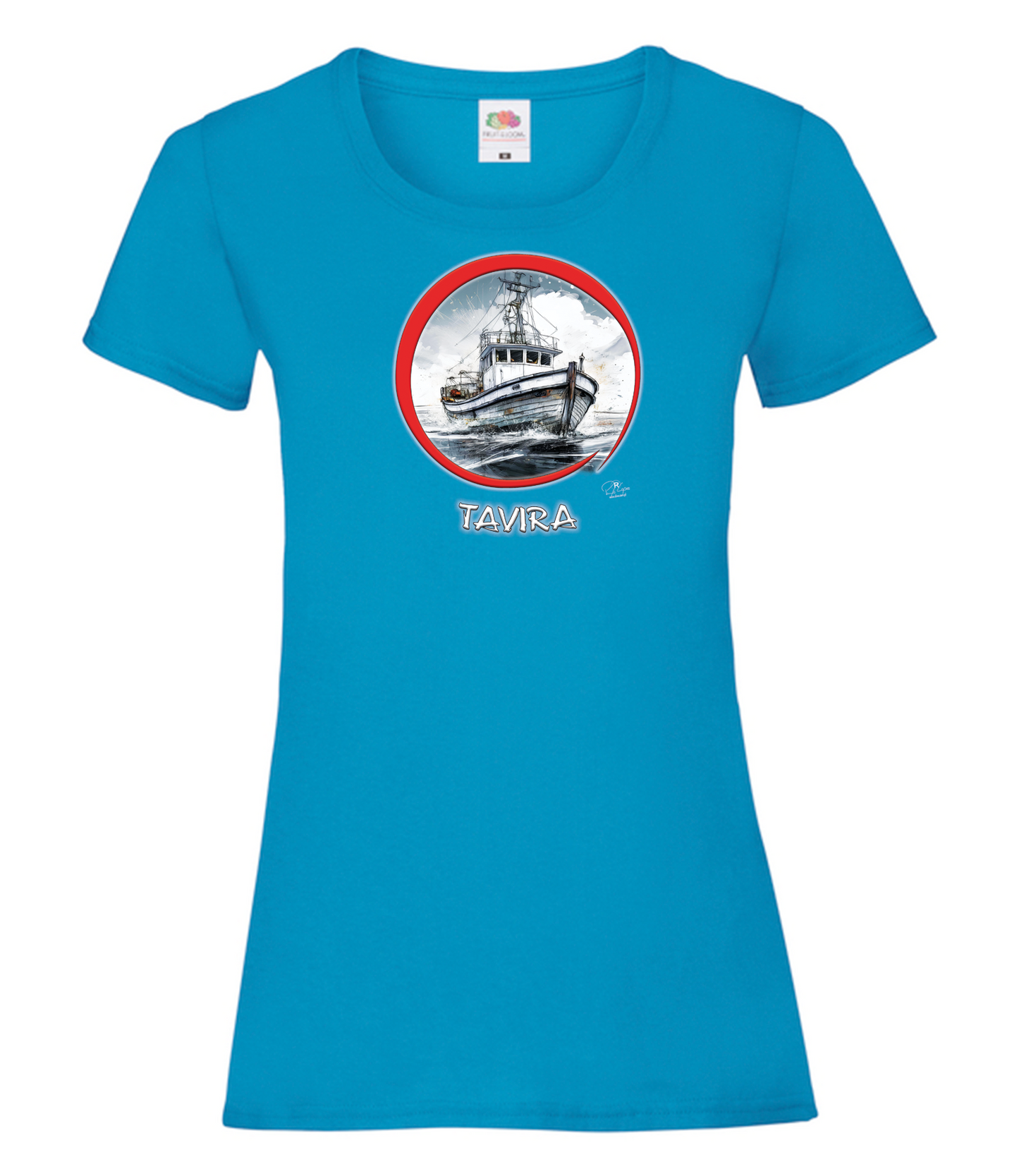 T-shirt Senhora Traineira Tavira