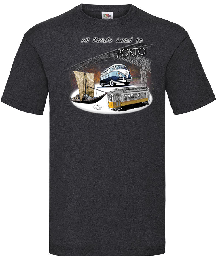 T-shirt All Roads Lead to Porto