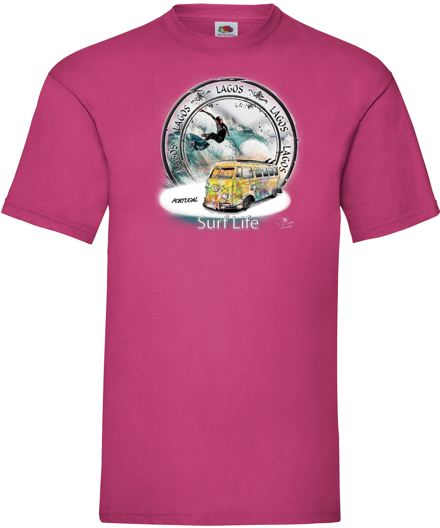 T-shirt Surf Life Lagos