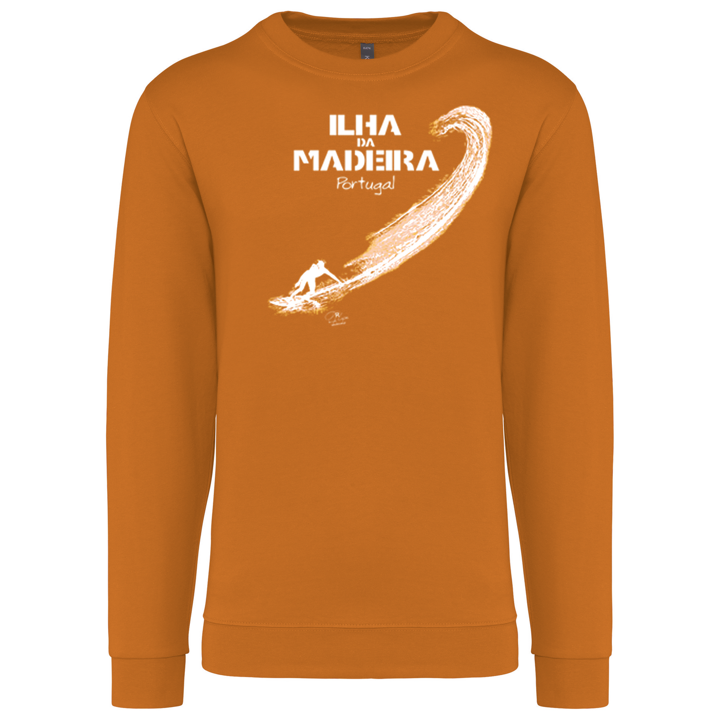 Sweatshirt Kariban sem Capuz Surf Ilha da Madeira