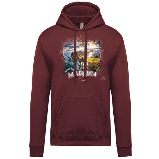 Sweatshirt Kariban com Capuz Ponta de São Lourenço